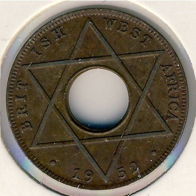 British West Africa, 1/10 penny, 1952