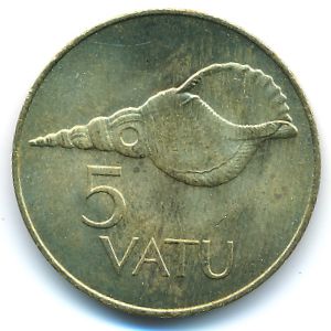 Вануату, 5 вату (1983 г.)