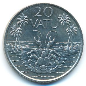 Vanuatu, 20 vatu, 1983