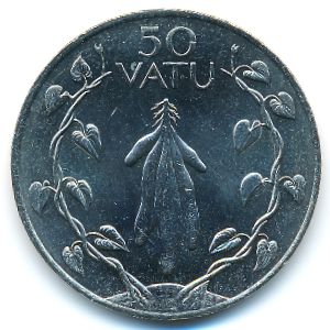Vanuatu, 50 vatu, 1983