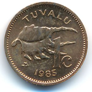 Тувалу, 1 цент (1985 г.)
