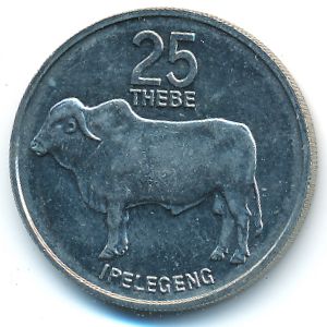 Ботсвана, 25 тхебе (1984 г.)
