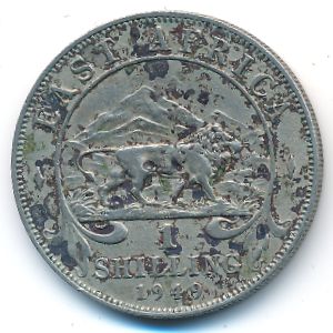 Восточная Африка, 1 шиллинг (1949 г.)