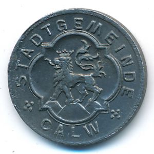 Кальв., 5 пфеннигов (1918 г.)