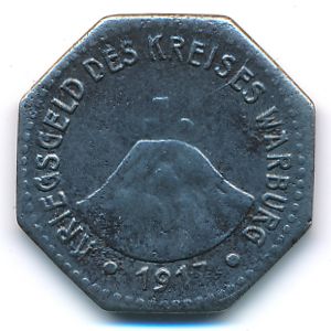 Варбург., 5 пфеннигов (1917 г.)