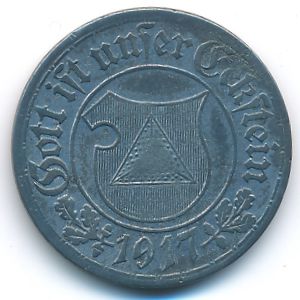 Франкенталь., 10 пфеннигов (1917 г.)