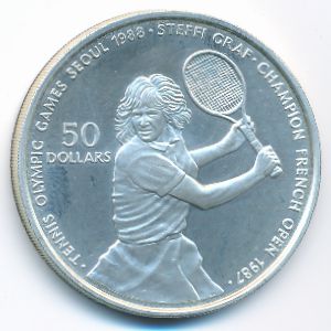 Ниуэ, 50 долларов (1987 г.)
