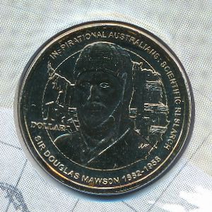 Australia, 1 dollar, 2012