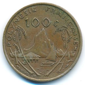 Французская Полинезия, 100 франков (1995 г.)
