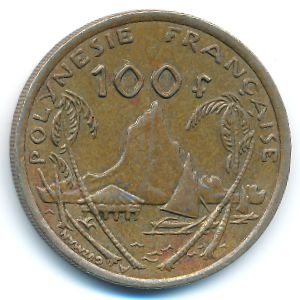 Французская Полинезия, 100 франков (2005 г.)