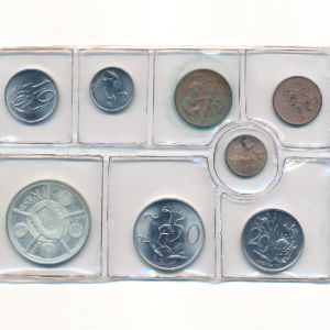 ЮАР, Набор монет (1974 г.)