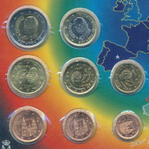 Испания, Набор монет (2000 г.)