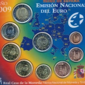 Испания, Набор монет (2009 г.)
