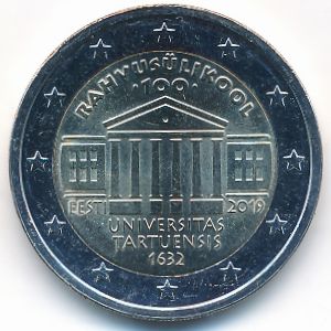 Estonia, 2 euro, 2019