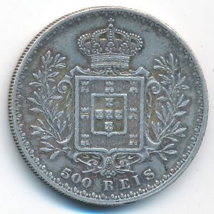 Португалия, 500 рейс (1891 г.)