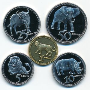 Родезия, Набор монет (2018 г.)