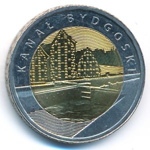 Польша, 5 злотых (2015 г.)