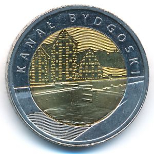 Poland, 5 zlotych, 2015