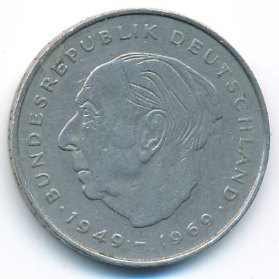 ФРГ, 2 марки (1973 г.)