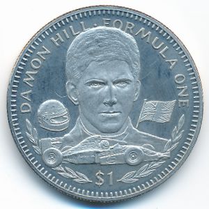 Либерия, 1 доллар (1994 г.)