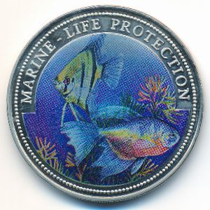 Либерия, 1 доллар (1996 г.)