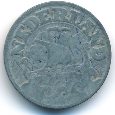 Нидерланды, 25 центов (1941 г.)