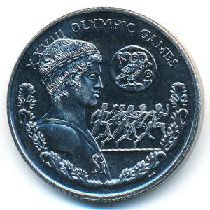 Виргинские острова, 1 доллар (2004 г.)