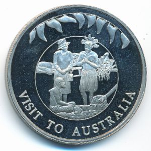 Фолклендские острова, 50 пенсов (2002 г.)