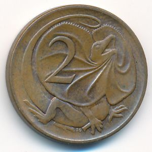 Австралия, 2 цента (1981 г.)
