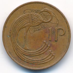 Ирландия, 1 пенни (1971 г.)