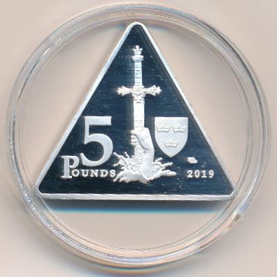 Бардси., 5 фунтов (2019 г.)