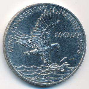 Соломоновы острова, 1 доллар (1998 г.)