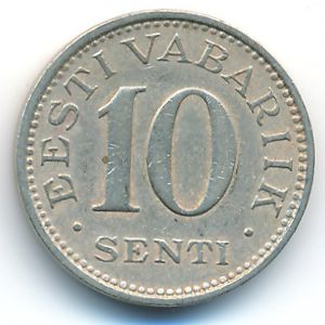 Эстония, 10 сентов (1931 г.)