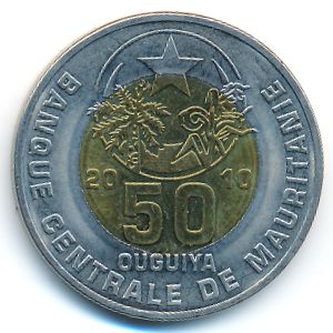 Мавритания, 50 угий (2010 г.)
