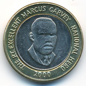 Ямайка, 20 долларов (2000 г.)