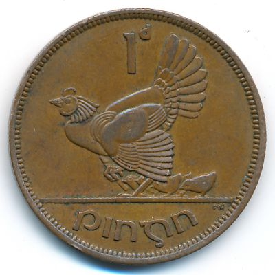 Ирландия, 1 пенни (1948 г.)