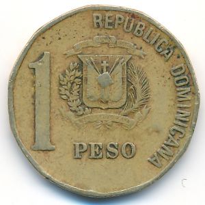 Доминиканская республика, 1 песо (2000 г.)