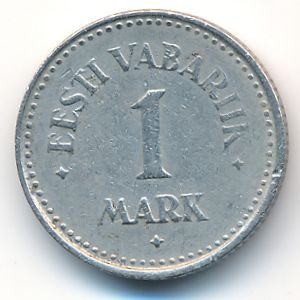 Estonia, 1 mark, 1922