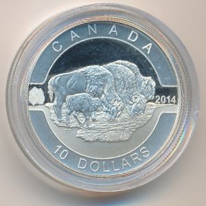Канада, 10 долларов (2014 г.)