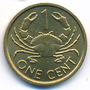 Сейшелы, 1 цент (1997 г.)