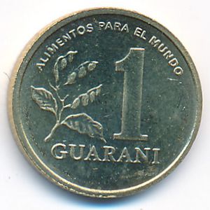 Paraguay, 1 guarani, 1993