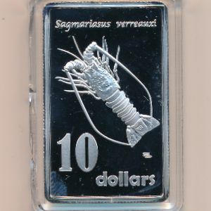 Чатем., 10 долларов (2017 г.)