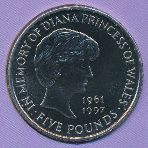 Великобритания, 5 фунтов (1999 г.)