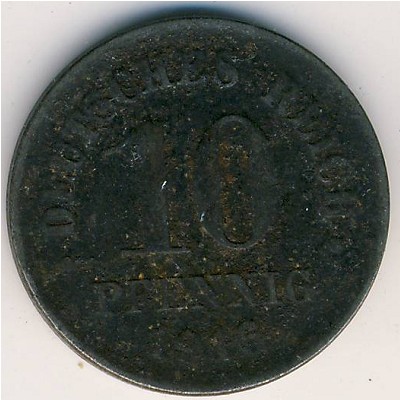 Германия, 10 пфеннигов (1916 г.)