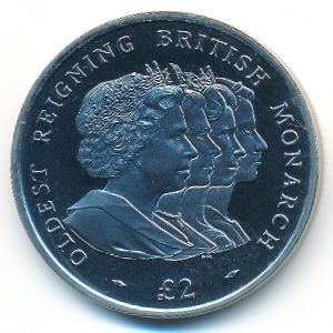 Южная Джорджия и Южные Сэндвичевы острова, 2 фунта (2008 г.)