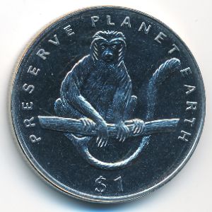 Эритрея, 1 доллар (1994 г.)