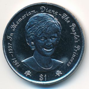 Ниуэ, 1 доллар (1997 г.)