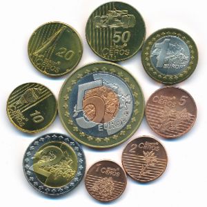 Switzerland., Набор монет, 2003