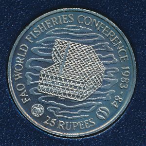 Сейшелы, 25 рупий (1983 г.)