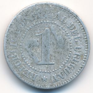 Uruguay, 1 peso, 0